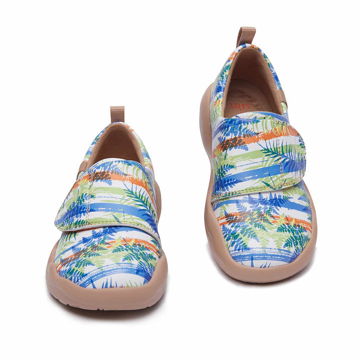 UIN Kid Vigor Silver Fern Toledo II Kid Canvas loafers