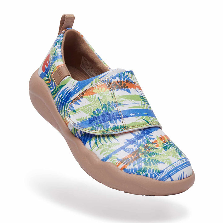 UIN Kid Vigor Silver Fern Toledo II Kid Canvas loafers