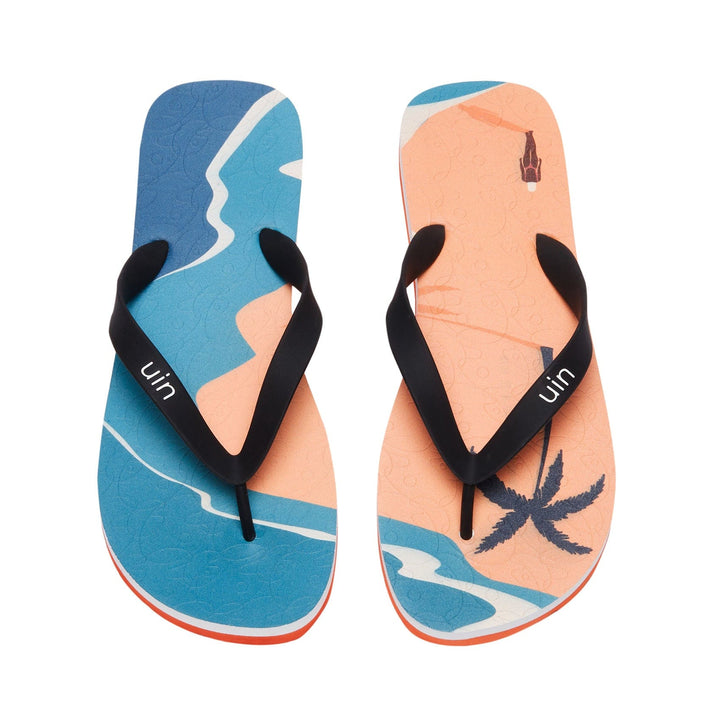 UIN Men Aqua Sands Blanes Men Canvas loafers