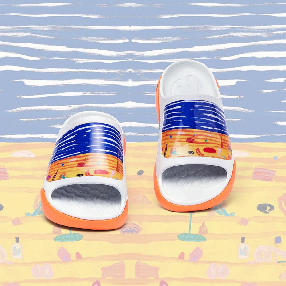 UIN Footwear Men At the Beach Ibiza Slides Canvas loafers