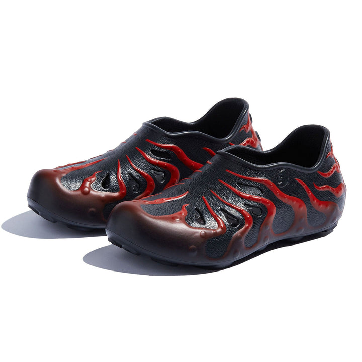 UIN Men Black & Red Octopus II Men Canvas loafers