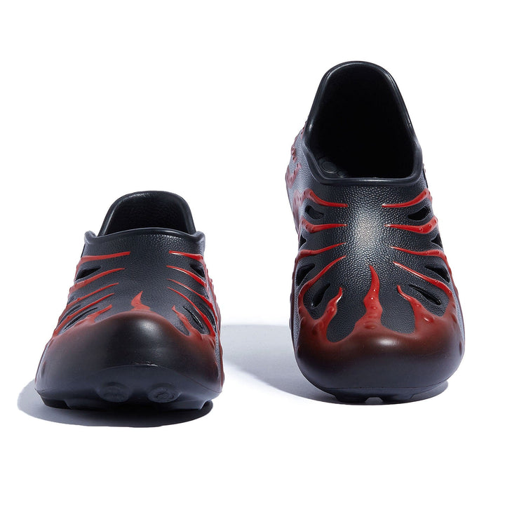 UIN Men Black & Red Octopus II Men Canvas loafers