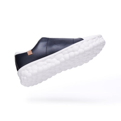 UIN Footwear Men Black & White Las Ramblas I Men Canvas loafers