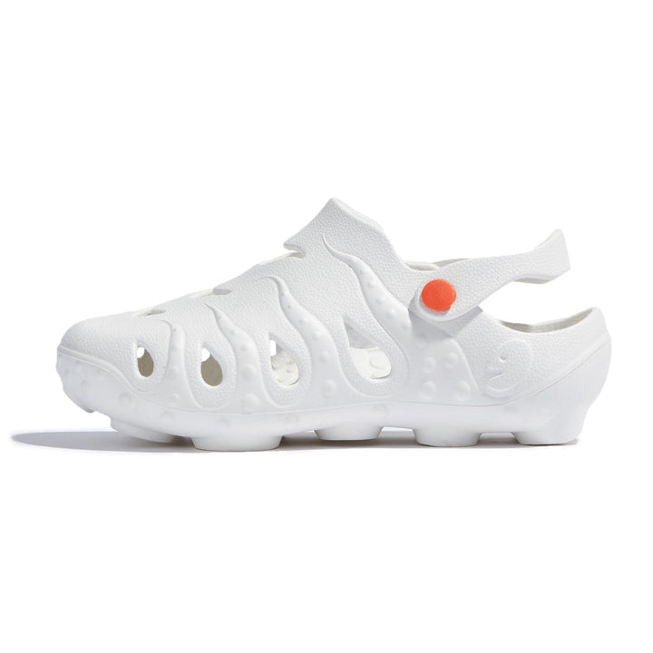UIN Men Bright-Moon White Octopus I Men Canvas loafers