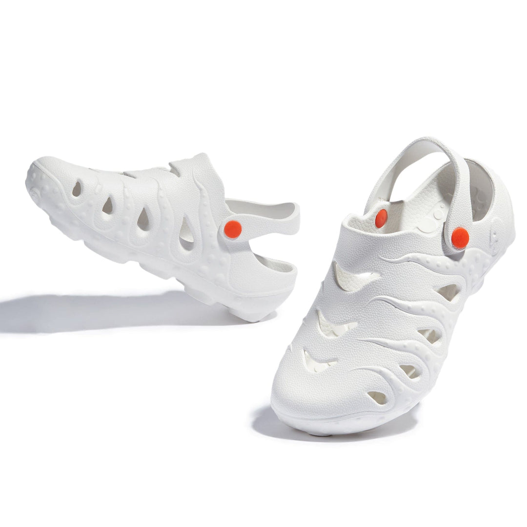 UIN Men Bright-Moon White Octopus I Men Canvas loafers