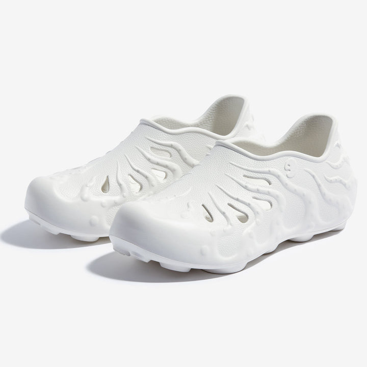UIN Men Bright-Moon White Octopus II Men Canvas loafers