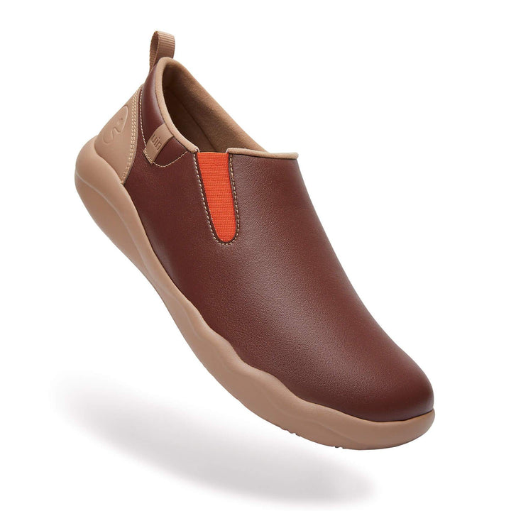 UIN Men Brown Cuenca Men Canvas loafers