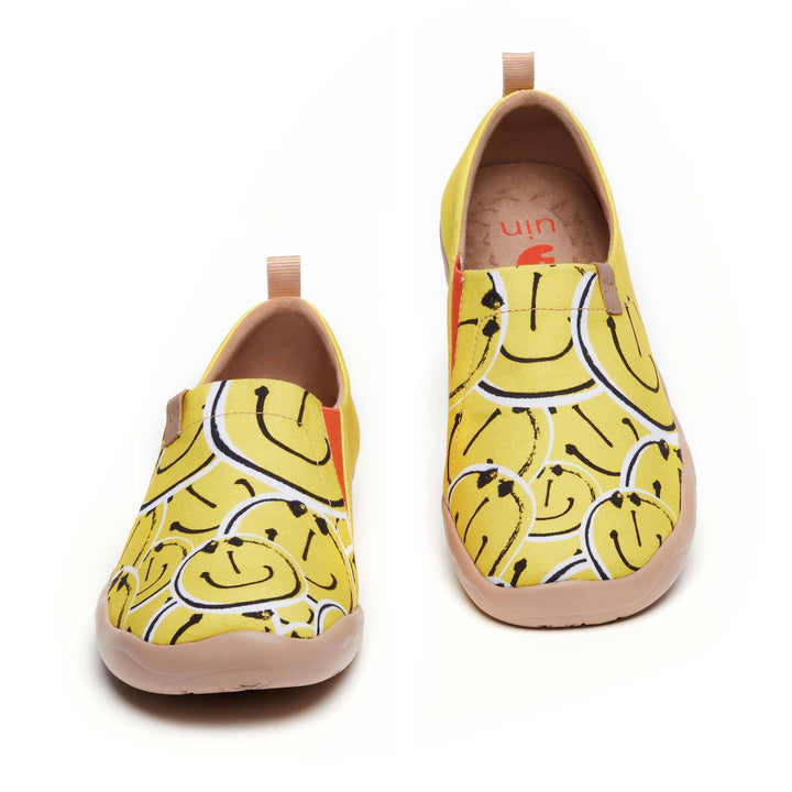 UIN Men Bubbling Smile Toledo I Men Canvas loafers