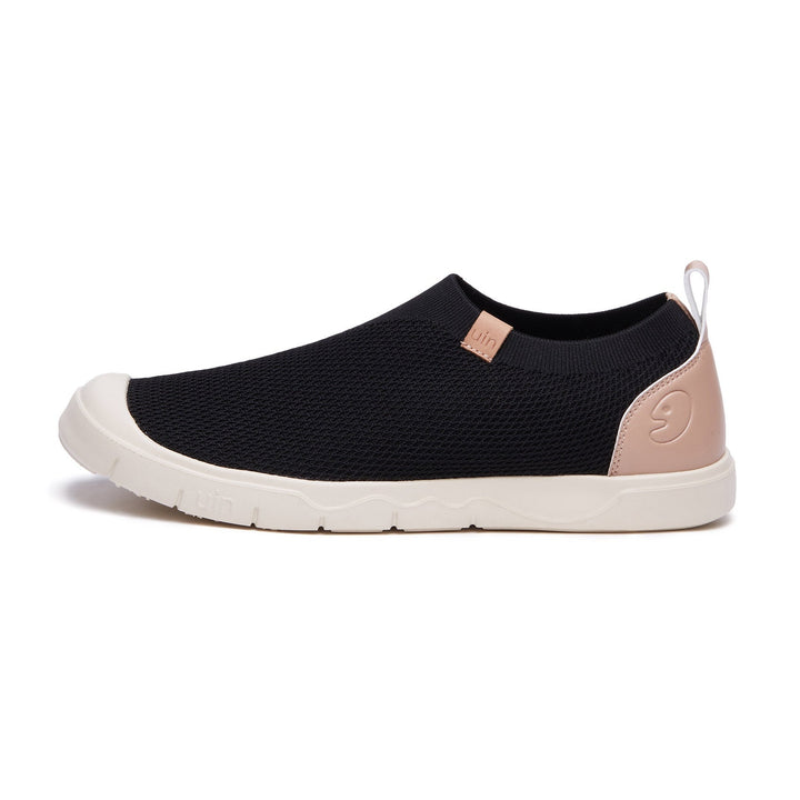 UIN Men Charcoal Black Cadiz II Men Canvas loafers