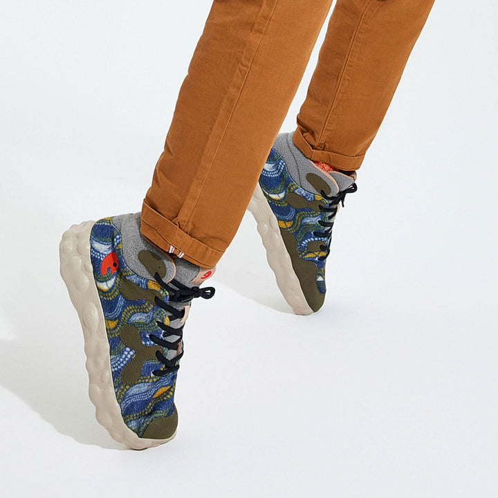 UIN Men Climbing Vine Figueras III Men Canvas loafers