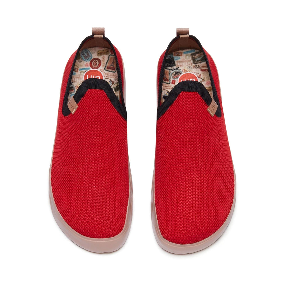 UIN Men Crimson Fuerteventura I Women Canvas loafers