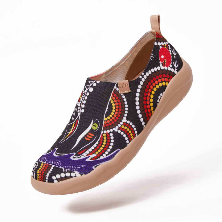 UIN Men Crocodiles Canvas loafers