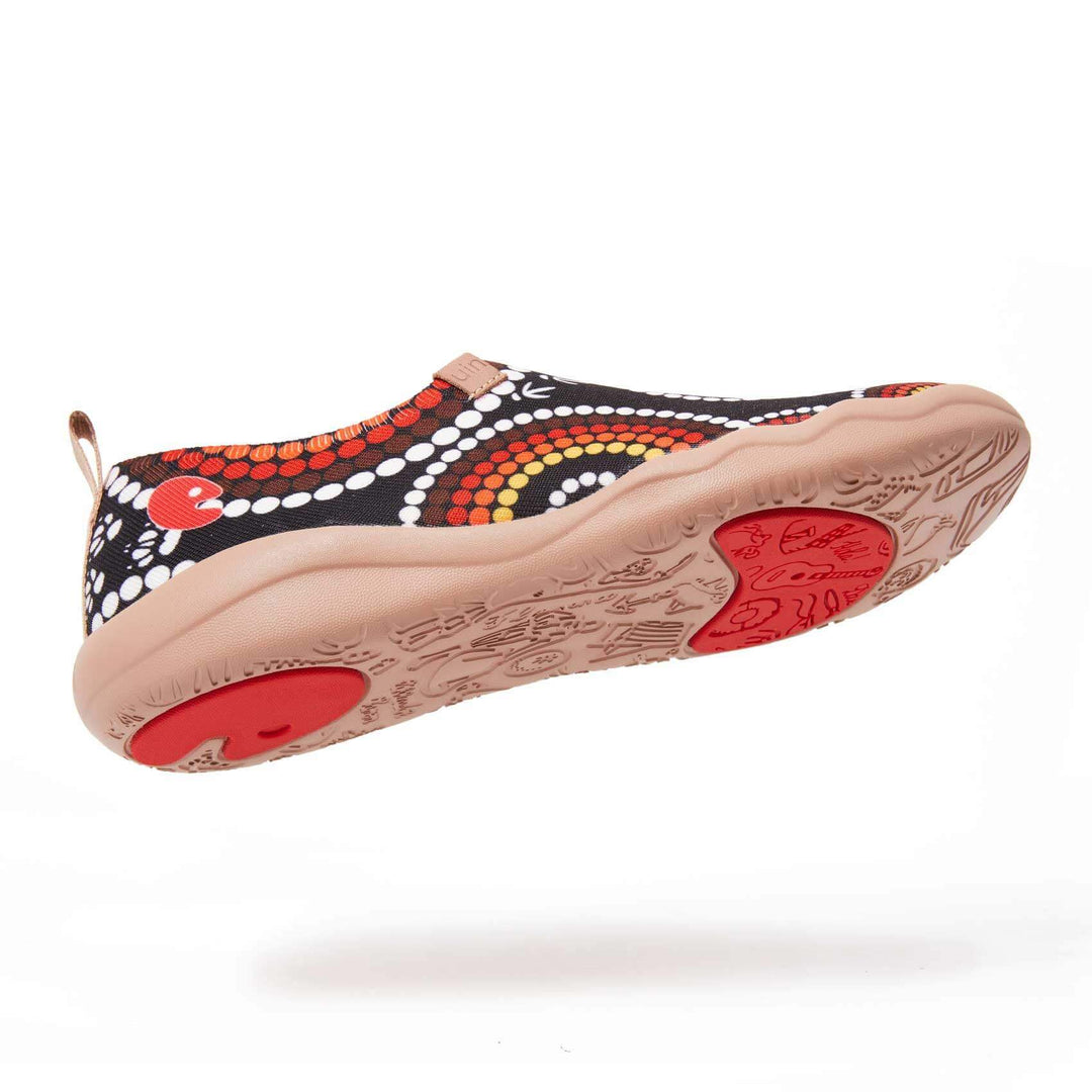 UIN Men Crocodiles Canvas loafers