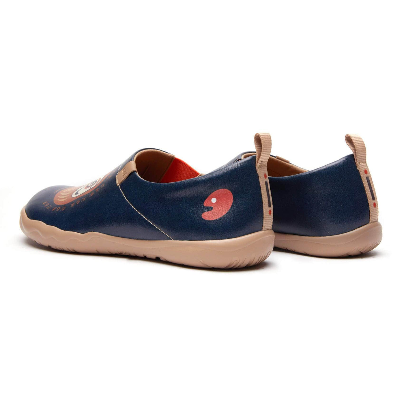UIN Footwear Men Daruma-Deep Blue Canvas loafers