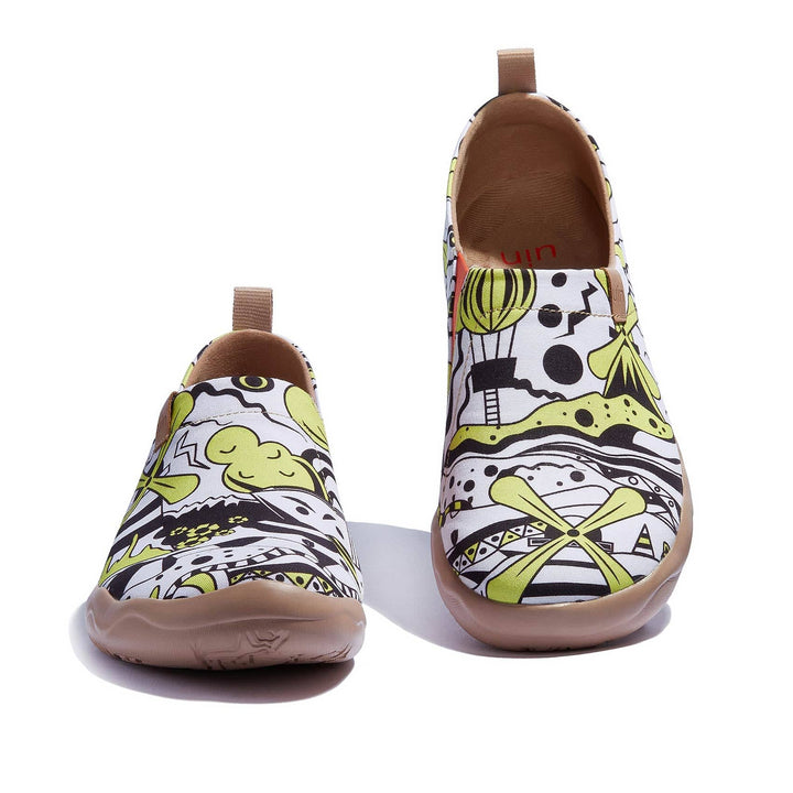 UIN Men Dutch Windmills Toledo I Men Canvas loafers
