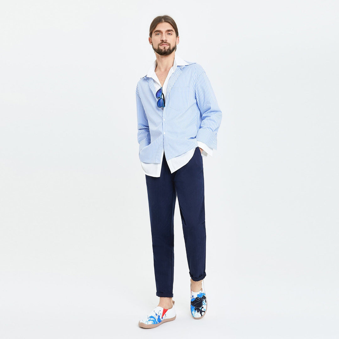 UIN Men Furious Frog Toledo I Men Canvas loafers