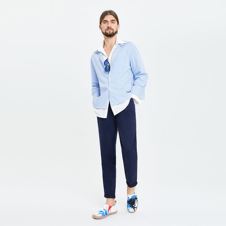 UIN Men Furious Frog Toledo I Men Canvas loafers