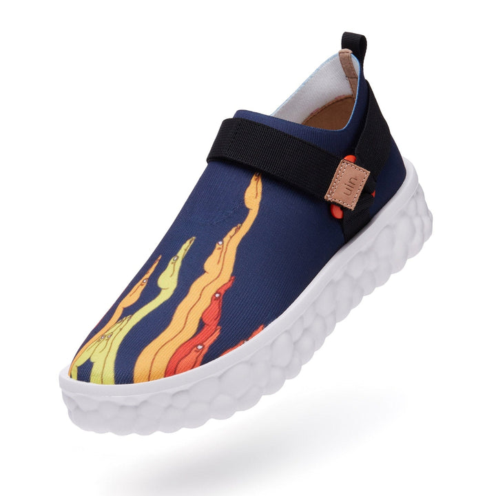 UIN Men Give Me Fire Las Ramblas III Men Canvas loafers