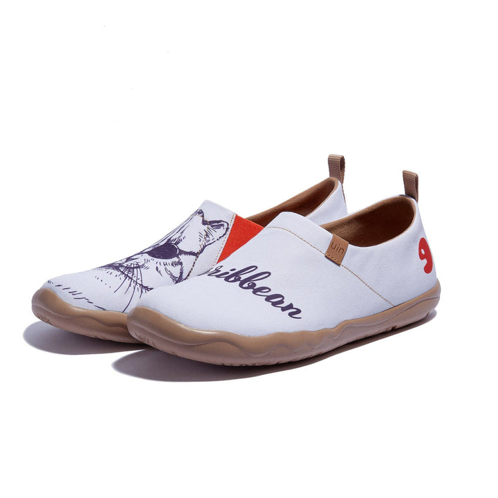 UIN Men Hand the Fish Over Toledo I Men Canvas loafers