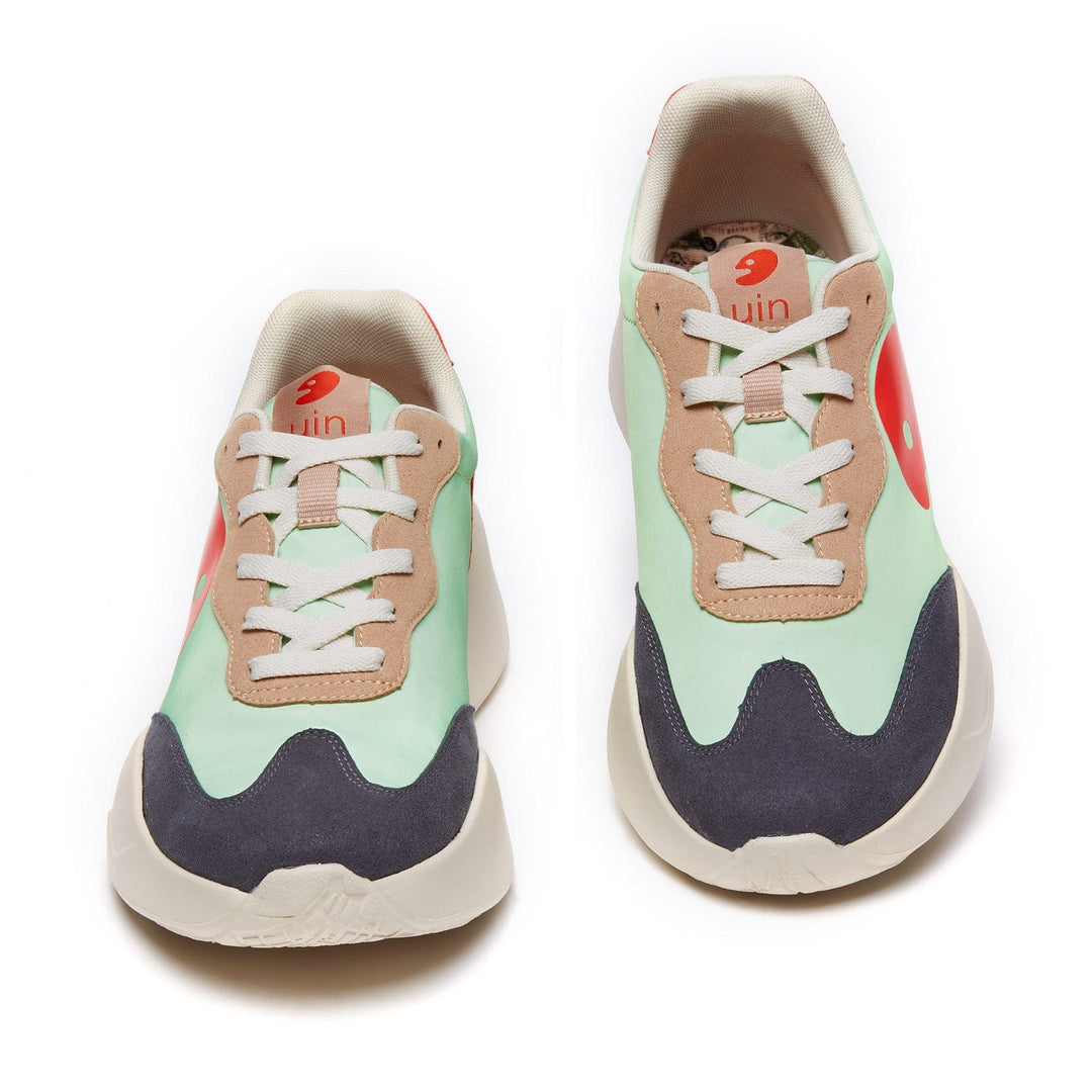 UIN Men Jungle Mint San Sebastian I Men Canvas loafers