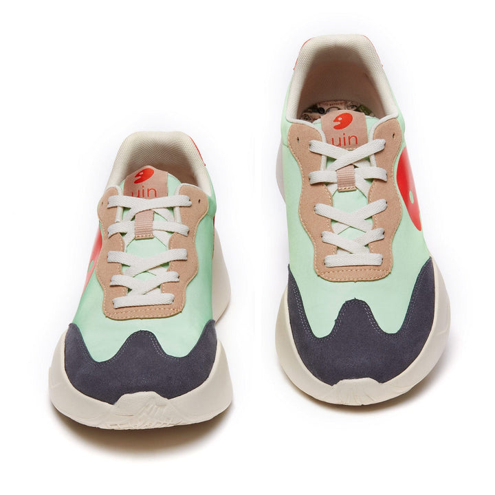 UIN Men Jungle Mint San Sebastian I Men Canvas loafers
