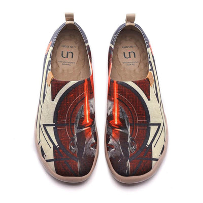 UIN Footwear Men Leader of Fire Canvas loafers