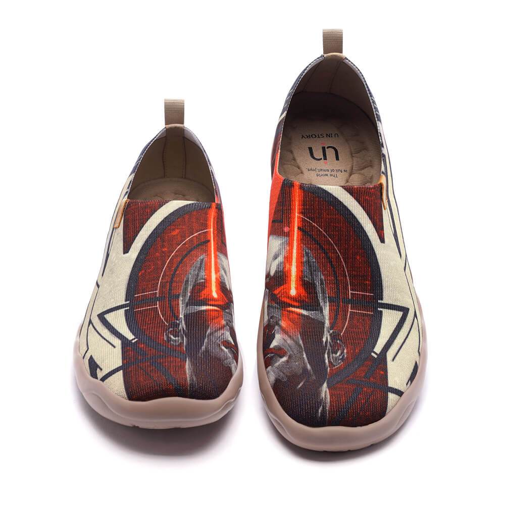 UIN Footwear Men Leader of Fire Canvas loafers