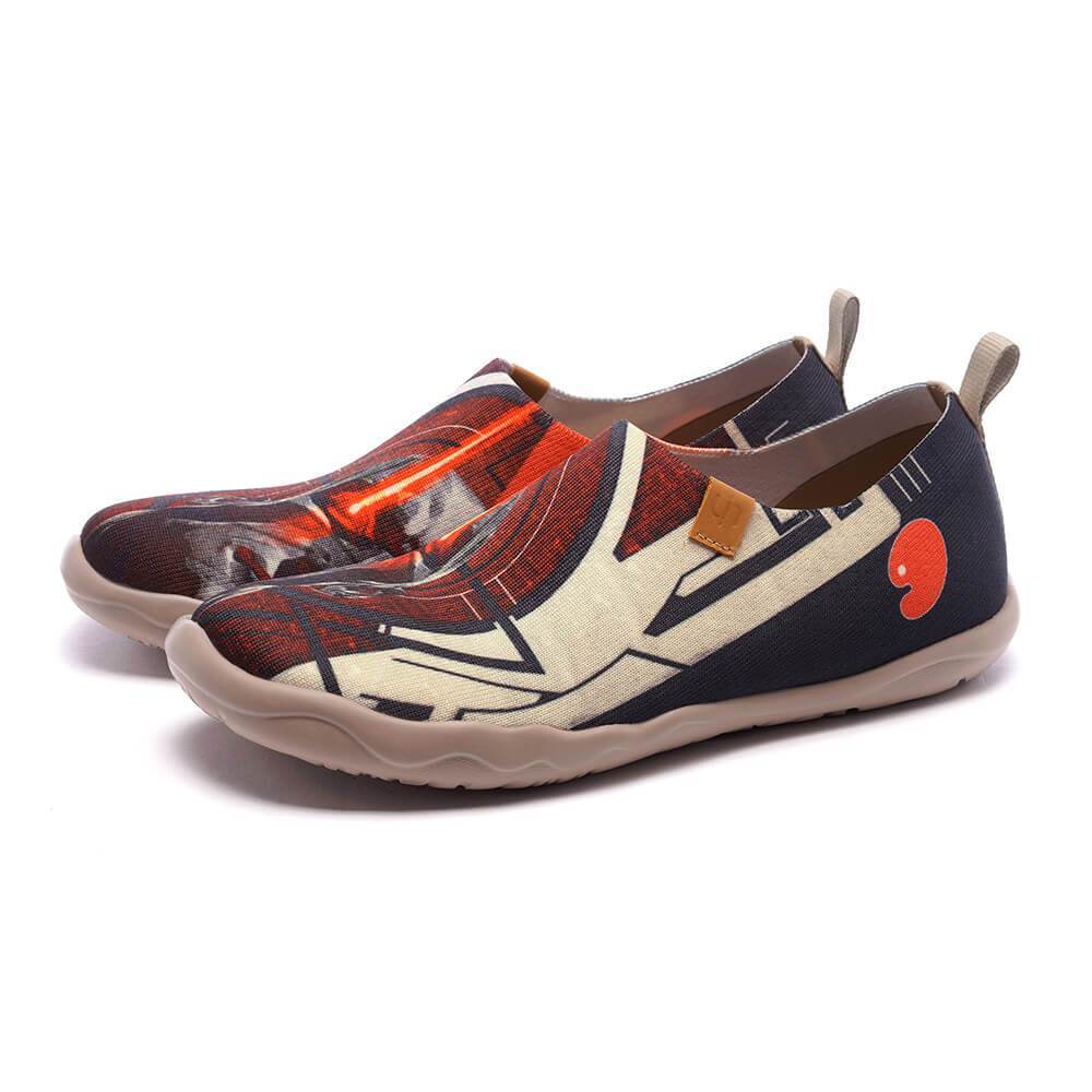 UIN Footwear Men Leader of Fire Canvas loafers