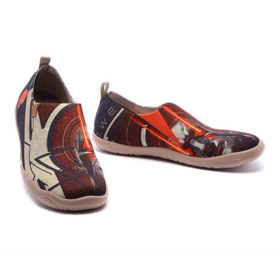 UIN Footwear Men Leader of Fire Canvas loafers