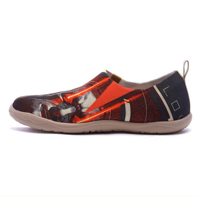 UIN Footwear Men Leader of Fire Canvas loafers