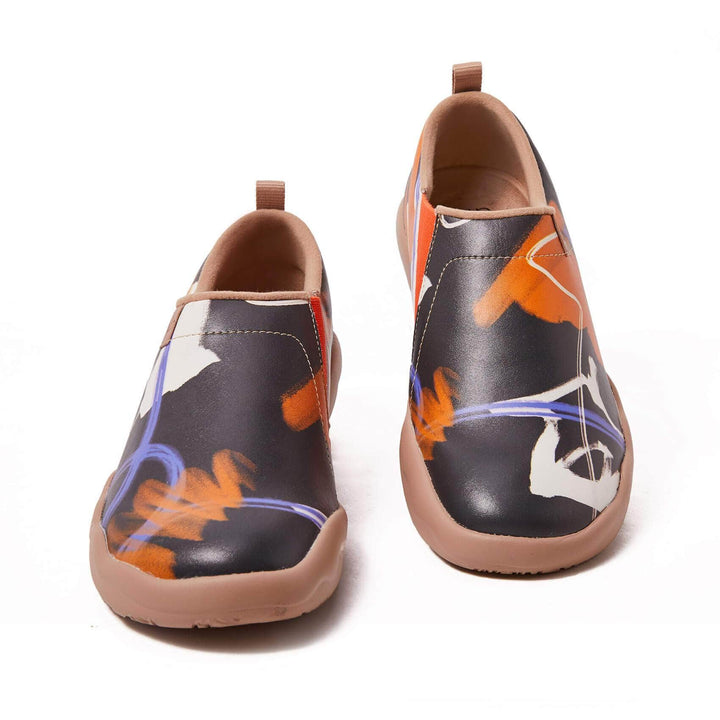 UIN Men Lost in Mist Canvas loafers