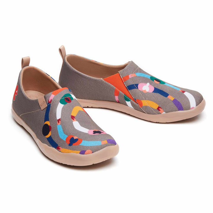 UIN Men Love Circle Toledo I Men Canvas loafers