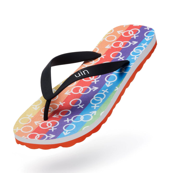 UIN Men Love is Love 3 Blanes Men Canvas loafers
