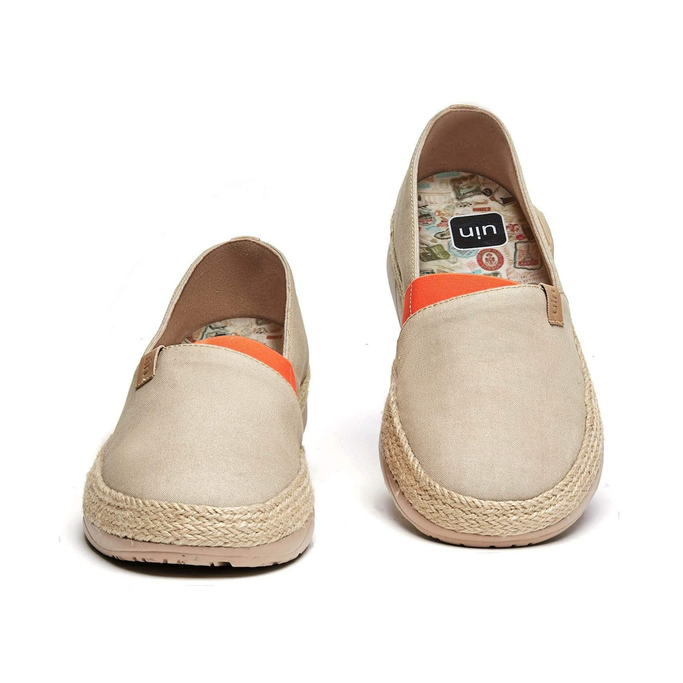 UIN Footwear Men Marbella Khaki Men Canvas loafers