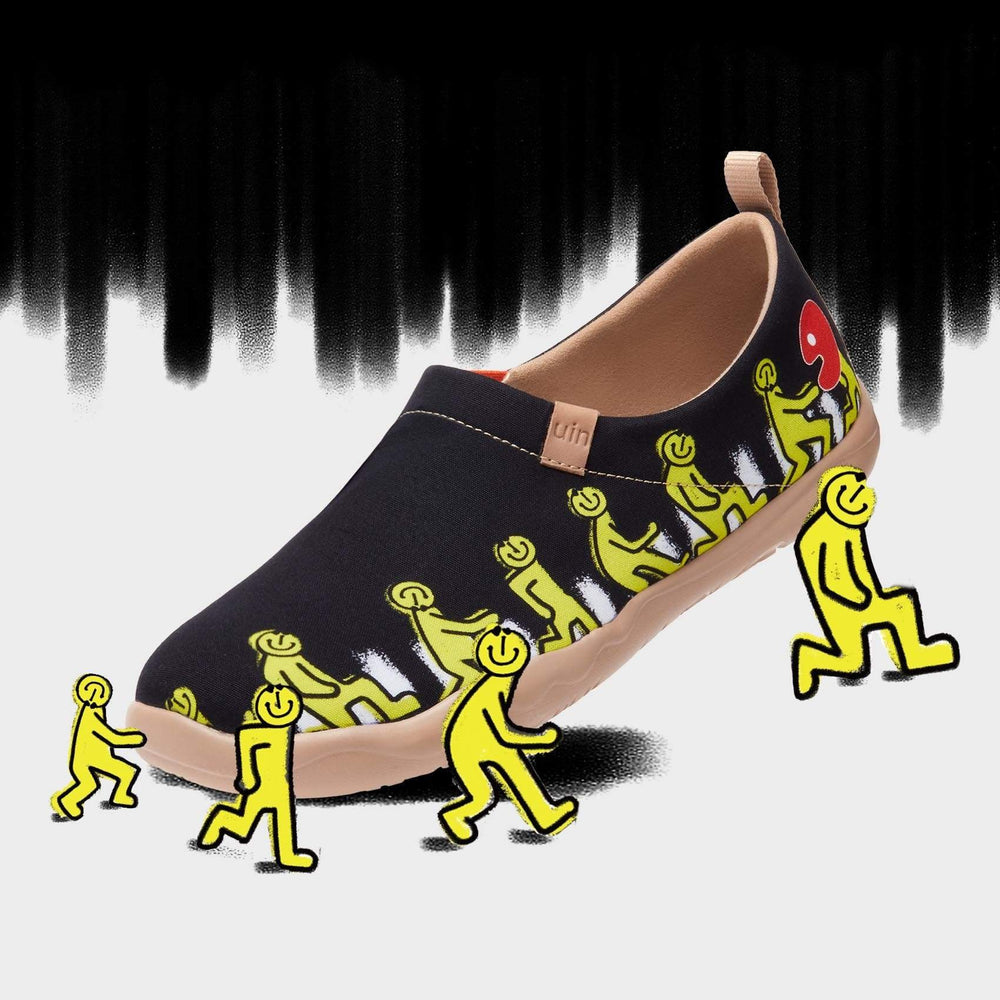 UIN Men Marching On Toledo I Men Canvas loafers