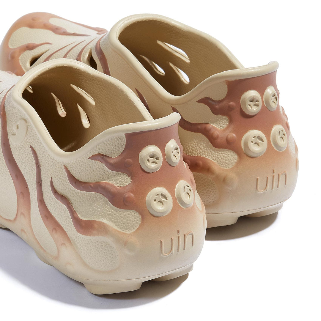 UIN Men Muddy Brown Octopus II Men Canvas loafers