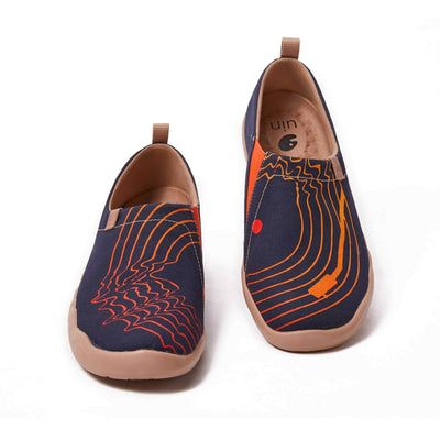 UIN Footwear Men Music Tour Canvas loafers