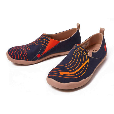 UIN Footwear Men Music Tour Canvas loafers