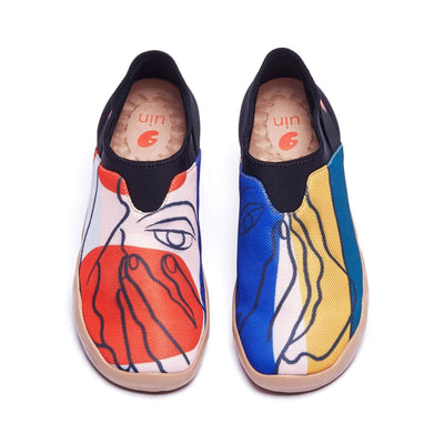UIN Footwear Men Musing Girl Verona Canvas loafers