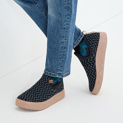 UIN Footwear Men Mysterious Black Fuerteventura I Men Canvas loafers