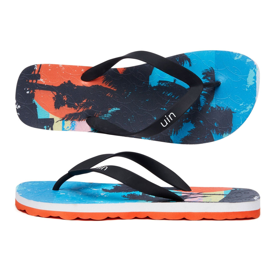 UIN Men Palm in Sunset 2 Blanes Men Canvas loafers