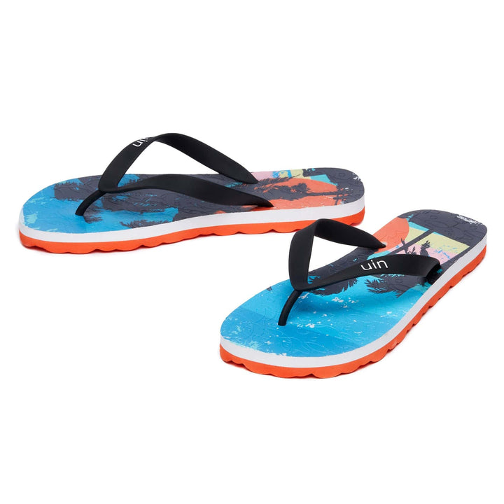 UIN Men Palm in Sunset 2 Blanes Men Canvas loafers