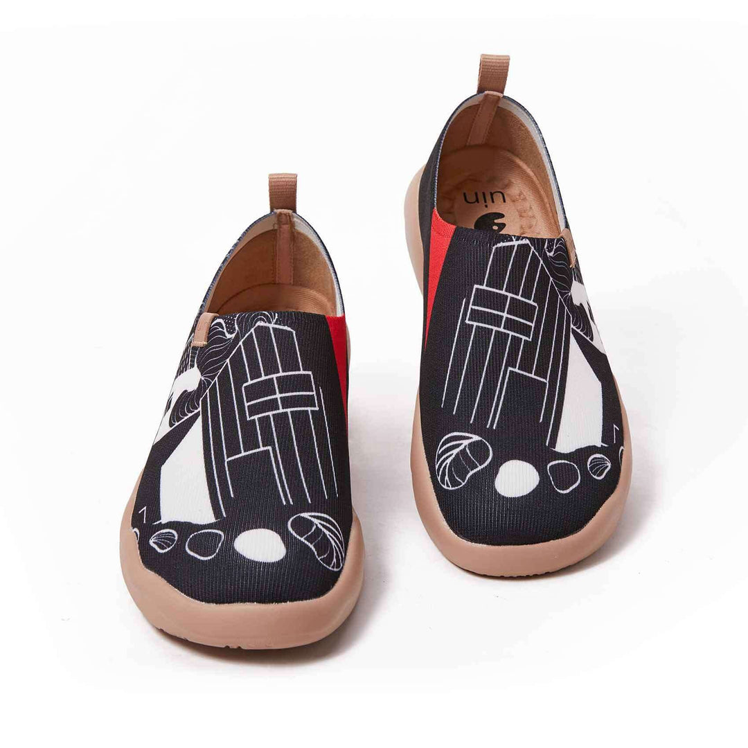 UIN Men (Pre-sale) Footprint Canvas loafers