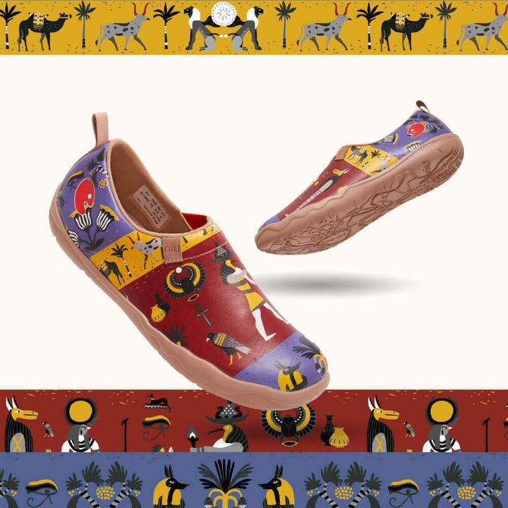 UIN Men (Pre-sale) Horus Canvas loafers