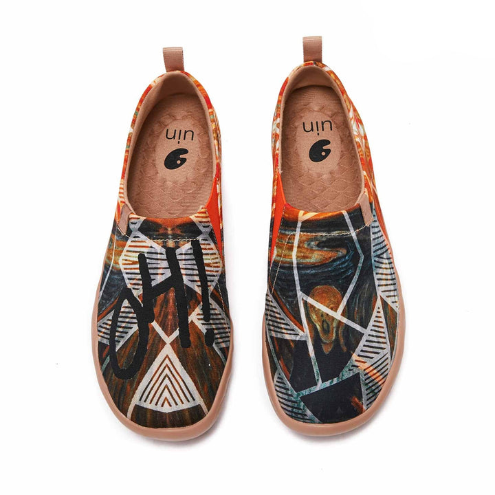 UIN Men (Pre-sale) Scream Canvas loafers