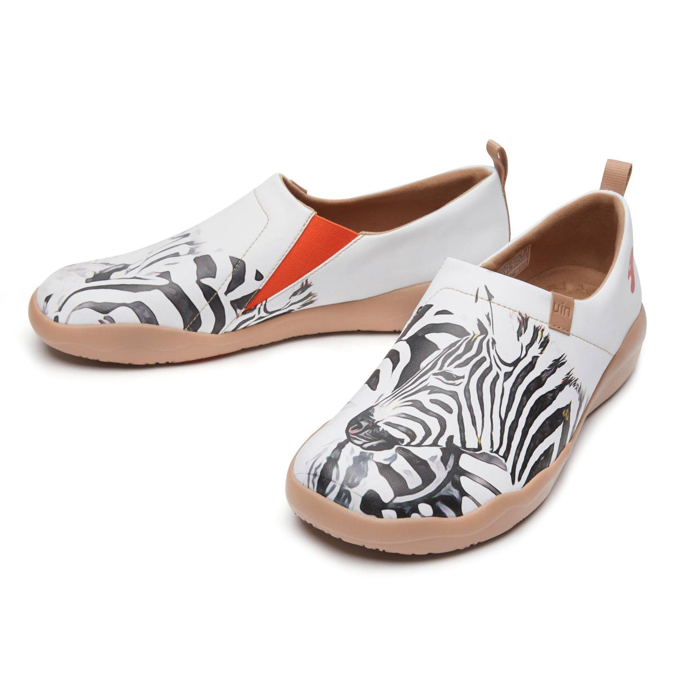 UIN Footwear Men Psychedelic Zebra Toledo II Men Canvas loafers