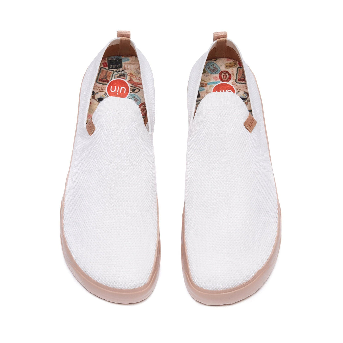 UIN Footwear Men Pure White Fuerteventura I Men Canvas loafers
