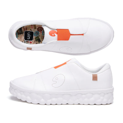 UIN Footwear Men Pure White Las Ramblas I Men Canvas loafers