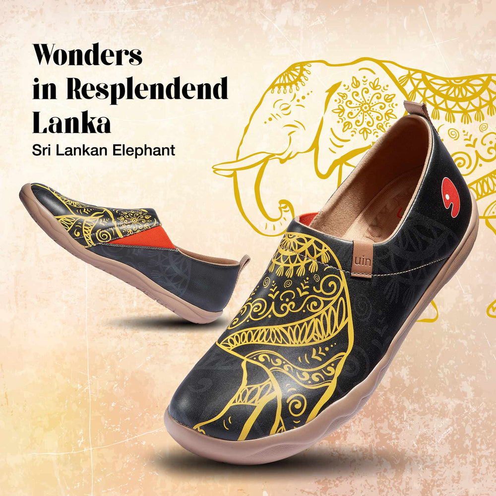 UIN Men Sri Lankan Elephant Toledo I Men Canvas loafers