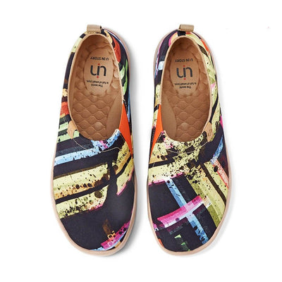 UIN Footwear Men Stripe Affair Canvas loafers